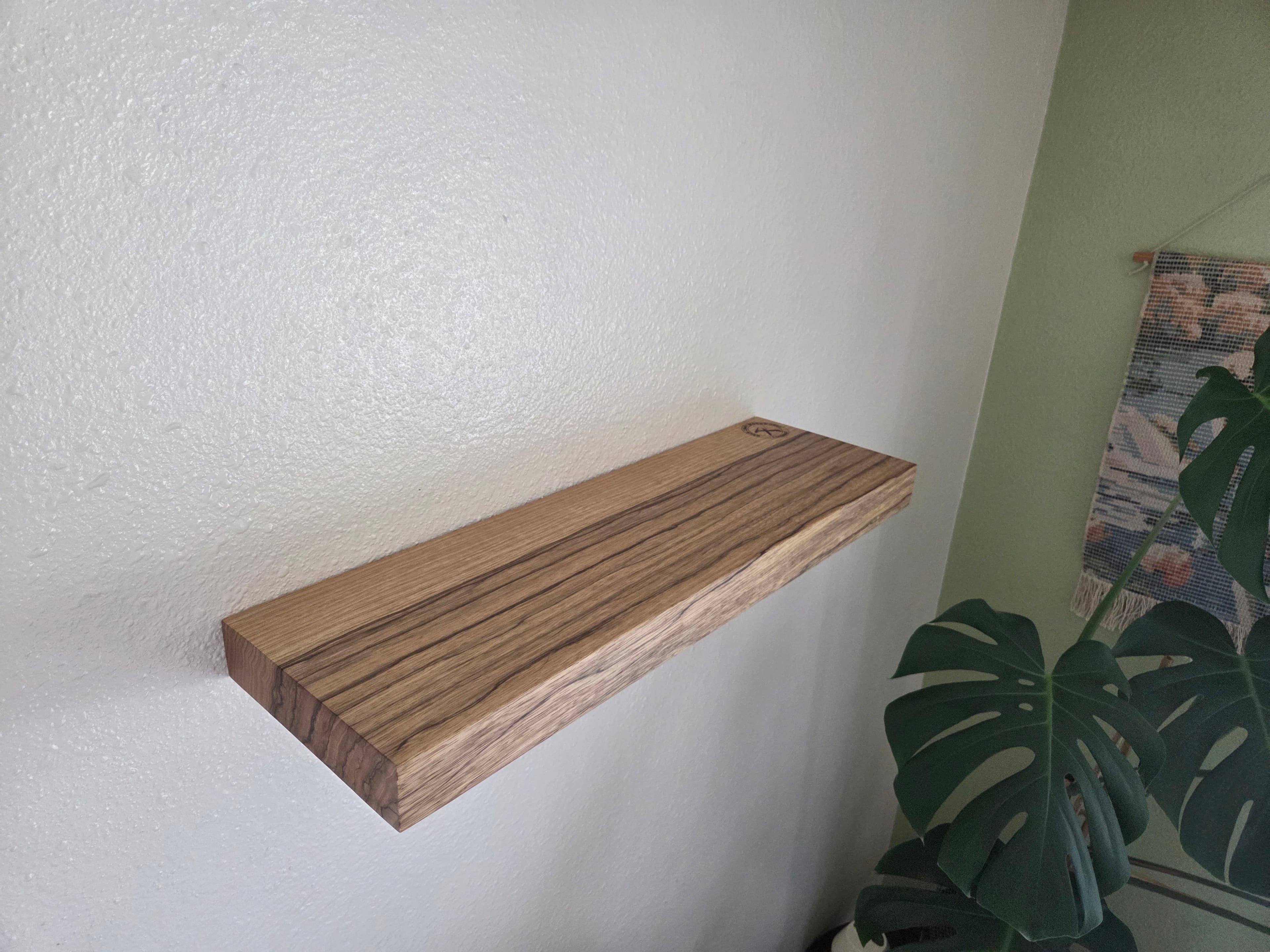 Natural hardwood grain and material character